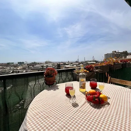 Apartman Panoramic Terrace & Sea View Flat With Free Parking