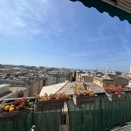 Panoramic Terrace & Sea View Flat With Free Parking Apartman *