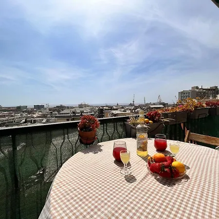 Panoramic Terrace & Sea View Flat With Free Parking Apartman Genova